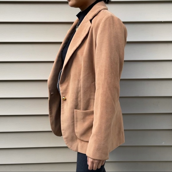 Velvet Tan Blazer - Picture 2 of 16